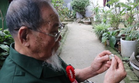 Ký ức của người chiến sỹ Điện Biên đang sinh sống tại thị xã Bỉm Sơn.